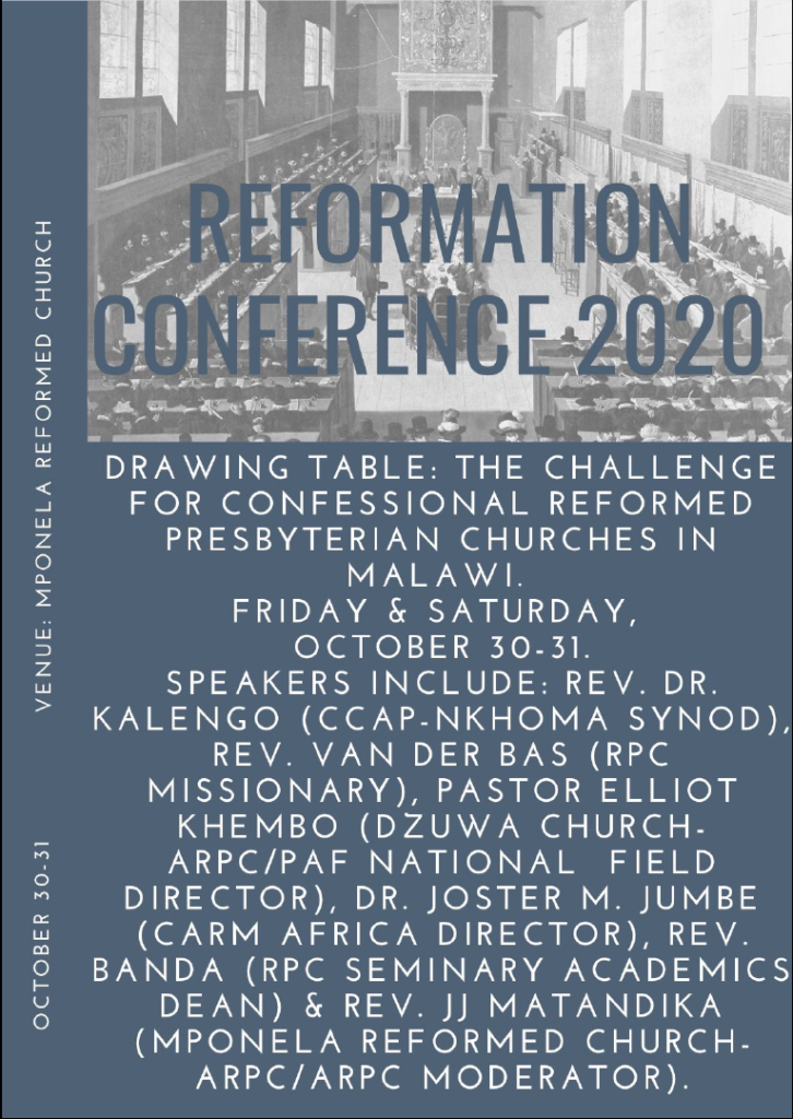 Reformation Conference 2020: Drawing Table